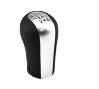 HBGURM Pomello Leva Cambio Pomello Del Cambio A 5/6 Marce Per Toyota Per Corolla Per Verso Per RAV4 Per AVENSIS Per Yaris(Silver 6)