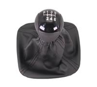 HBGURM Pomello Leva Cambio Pomello Del Cambio A 6 Marce Per Ford Per Transit Van MK7 2006-2013 Con Cuffia In Similpelle(6 speed knob boot)