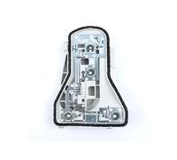 HBHYU Luce Stop Freno Fanale Posteriore Automatico per VW per Polo Hatchback 2006-2010 E Supporto per Scheda Elettronica Senza Lampadine Blocchi Fari Posteriori(Only Left)