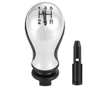 HBHYU Manuale di Pallamano AT Shift per Citroen C2 C3 C5 | Plastica ABS, Facile Da Installare, Una Decorazione Perfetta Per La Tua Auto Ricambi Auto(Silvery)