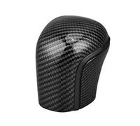 HBHYU per Corolla 19-25 Copri Pomello del Cambio | ABS, Leggero, Impermeabile E Resistente All'usura, Durevole Ricambi Auto(Black Carbon Fiber)