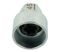 HBIS Compatibile con per La Serie 1 per F20 F21 Pneumatico per Auto Blocco Ruota Lugnut Parti di Ricambio Vite Dado Bullone Rimozione Chiave Presa Accessori Auto Colonnette Bulloni Cerchio