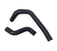 HBIS radiatore Flessibile Tubo Compatibile con Mazda per RX-7 1993 1994 1995 1996 1997 FD3S 1.3L per Turbo Tubi Radiatore in Silicone Kit Car Serbatoio Acqua Radiatore Tubo Flessibile(Black)