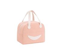 HBJDDMP Borse Termiche Borsa Termica per Il Pranzo con Motivo A Sorriso, Impermeabile E Leggera, Ideale da Portare in Ufficio Tutti I Giorni.