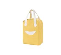 HBJDDMP Borse Termiche Borsa Termica per Il Pranzo con Motivo A Sorriso, Impermeabile E Leggera, Ideale da Portare in Ufficio Tutti I Giorni.