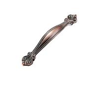 HBJzxlOK Maniglia per mobile in bronzo rosso, pomello per porta, cassetto, armadio, maniglie antiche shabby chic, pomelli per cassettiere, maniglie per mobili(387-96)