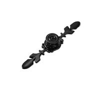 HBJzxlOK Maniglie per porte in bronzo, maniglie per mobili, pomelli antichi per cassetti, maniglie per armadi, ferramenta per mobili in lega di zinco(8018-Big-Black)