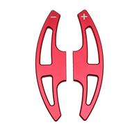 HBKYGH Paddle del Cambio del Volante Estensione Della Paletta Per Auto Per BMW Per E90 E91 E92 E93 M3 E9X M3 E70 X5M E71 X6M(Red)