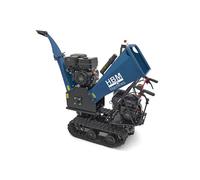 HBM biotrituratore a benzina, cippatore su cingoli, 4 tempi, 15 HP, 420 cm³