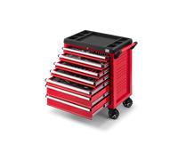 HBM carrello porta attrezzi completo 196 pezzi, rosso