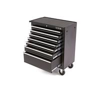 HBM carrello porta attrezzi con 7 cassetti, 62 cm, nero