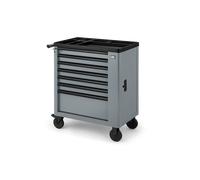 HBM carrello portautensili, 7 cassetti, nero/grigio