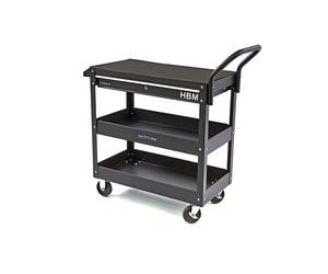 HBM Carrello portautensili universale Deluxe a 3 strati con cassetto e cremagliera