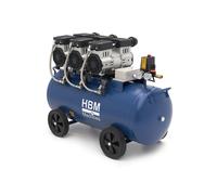 HBM Compressore silenziato senza olio da 90 litri