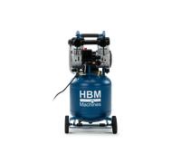 HBM compressore verticale senza olio, 24 litri, 10 bar, 1,3 HP