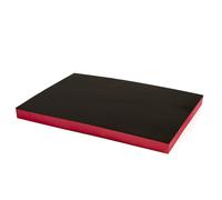 HBM Intarsio in schiuma 585 x 410 x 40 mm per carrello portautensili - ROSSO