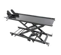 HBM ponte sollevatore per moto 182,5 x 63 cm, 450 kg, nero