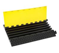 HBM Ponticella/canalina per cavi da 80 cm con aletta e 5 canali