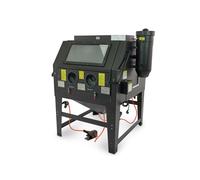 HBM SBC Cabina di sabbiatura 1200 con aspirazione - NERA