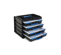 HBM Scatola di assortimento portatile da 5 pezzi, custodia per assortimento Deluxe