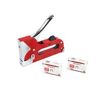HBM Spillatore Manuale Professionale in Acciaio, Graffettatrice Inclusa 1000 Graffette