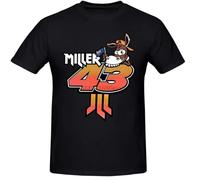HBNxdrf689 43 Jack Miller Motor Race Rider T-Shirt Black 3XL