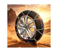 HBOOMOEM Catene da Neve, Catene Macchina Neve, Universale, Portatile | Aderenza Eccezionale, Si Installa con Un Solo Gesto e Presenta Una Struttura Robusta e Durevole(205/65 R15)