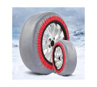 HBOOMOEM Catene Tessili, Catene da Neve per Autoi, Drenaggio Rapido | Antiscivolo e Resistente All'Usura, Si Installa Senza Attrezzi(225/60R15)