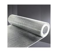 HBOOMOEM Doppia Pellicola Isolante In Alluminio，Isolamento Dietro Il Radiatore，Adatto Per Soffitte, Tetti, Verande, Magazzini, Balconi, Pavimenti, Pareti, Camper, Ecc.(600CM/236.2IN,3CM/1.18IN)