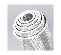 HBOOMOEM Foglio Riflettente Per Radiatori，Isolante Termico Lamina Rotolo，Pellicola Isolante In Cotone Perlato，Adatto Per Sigillare Solai, Pavimenti, Tetti, Pareti, Uffici.(700CM/275.6IN,2CM/0.79IN)