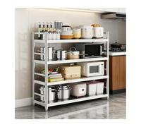 HBOOMOEM Mobile Salvaspazio Cucina，Scaffale Da Cucina Per Microonde，Mobile contenitore multistrato con ripiani regolabili, adatto a vari scenari, come ristoranti e cucine.(70 * 40 * 150CM)