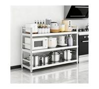 HBOOMOEM Mobile Salvaspazio Cucina，Scaffale Da Cucina Per Microonde，Mobile contenitore multistrato con ripiani regolabili, adatto a vari scenari, come ristoranti e cucine.(100 * 40 * 100CM)