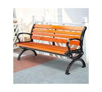 HBOOMOEM Panche da Giardino, Panchina per Esterno, Dotato di Una Robusta e Stabile Struttura in Ghisa, è Adatto All'Utilizzo in Negozi, Parchi e Centri Commerciali.(B Deluxe,150cm)