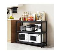 HBOOMOEM Ripiano Salvaspazio Cucina，Scaffale Da Cucina Per Microonde，Mensole Cucina，Può Essere Utilizzato Per Riporre Utensili Da Cucina, Forni A Microonde, Cuociriso, Ecc.(90cm,40 * 80CM)