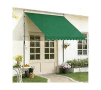 HBOOMOEM Tenda Balcone Esterno，Tende Da Sole A Bracci Estensibili，Impermeabile E Resistente Ai Raggi Uv, Adatto Per Ingressi, Balconi, Grondaie E Luoghi Esterni.(Dark green,150cm/59in)