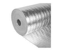 HBOOMOEM Termoriflettente Per Pareti Dei Termosifoni，Foglio Termico In Alluminio，Può Essere Tagliato A Qualsiasi Lunghezza, Tetti, Cucce Per Animali Domestici E Garage.(1000CM/393.7IN,0.5CM/0.2IN)