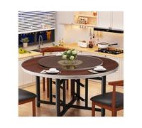 HBOOMOEM Vassoio Da Portata Rotondo Lazy Susan，Piatto Da Portata In Vetro Temperato，Ruota Di 360°, è Facile Da Pulire Ed è Adatto Per Tavoli Da Pranzo E Piatti.(110CM/43.3in)