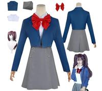 HBQC Anime 'Gushing Over Magical Girls' Personaggi Akoya Matama Jk Costumi Completi - Una Parrucca Di Moda Per Adulti, Festa Di Natale, Carnevale Di Halloween