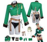 HBQC Anime 'Gushing Over Magical Girls' Personaggi Araga Kiwis Costumi Completi - Una Parrucca Di Moda Per Adulti, Festa Di Natale, Carnevale Di Halloween