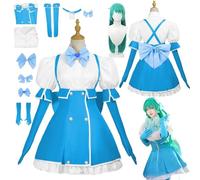 HBQC Anime 'Gushing Over Magical Girls' Personaggi Minakami Sayo Costumi Completi - Una Parrucca Di Moda Per Adulti, Festa Di Natale, Carnevale Di Halloween