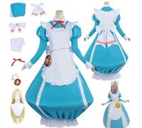 HBQC Anime 'Gushing Over Magical Girls' Personaggi Morino Korisu Costumi Completi - Una Parrucca Di Moda Per Adulti, Festa Di Natale, Carnevale Di Halloween