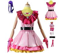 HBQC Costumi di gioco di ruolo anime 'Voglio mangiare il tuo pancreas' Hoshikawa AicospIay Set completo di parrucche Costumi per adulti Costumi per festa di Halloween