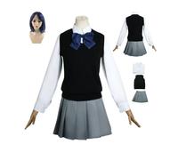 HBQC Costumi di gioco di ruolo anime Voglio mangiare il tuo pancreasAkiko KuratacospIay Costumi completi di parrucche Costumi per adulti Costumi per festa di Halloween