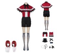 HBQC Costumi di gioco di ruolo anime Voglio mangiare il tuo pancreasYamagata KanatacospIay Set completo di parrucche Costumi per adulti Costumi per festa di Halloween