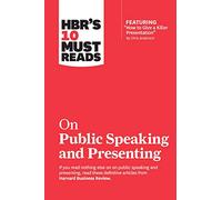 Harvard Busines HBR's 10 Must Reads on Public Speaking and Presentin (Tascabile)