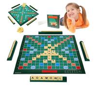 HBSFBH Giochi di ortografia, Gioco per L'Apprendimento di Lettere E Parole, Parola di ortografia della parola inglese, Gioco di parole veloce, Jeu de Scra-bble, Lettere Giochi Educativi