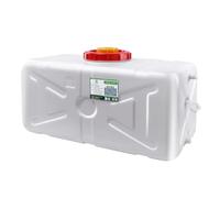 HBSSP Contenitore Acque Bianche Secchio Plastica Quadrato 70L/100L/150L,con Valvola, Serbatoio dell'Acqua Emergenza for Acqua for Auto Portatile