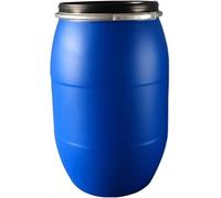 HBSSP Contenitori L'acqua Plastica Secchio L'acqua Portatile Sicuro Alimenti, Contenitore Stoccaggio Industriale Ermetico(Blue,30L)
