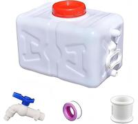 HBSSP Serbatoio dell'Acqua Grande capacità con Rubinetto for Uso Domestico Ed Esterno, Cubo Stoccaggio Plastica Portatile E Durevole(110L)