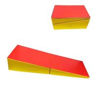 HBSSP Tappetino Ginnastica Inclinato Pieghevole Palestra Antiscivolo For Rotolamento, Allenamento Casa, Yoga Ed Esercizi Aerobici, Design Portatile